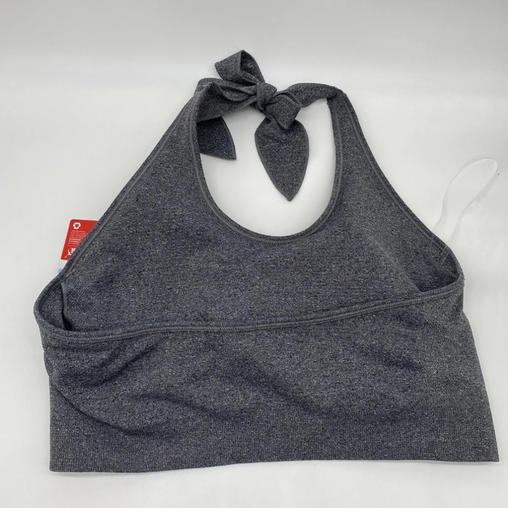 💕NWT PUMA Halterneck Logo Sports Bra💕Size XL - Picture 3 of 6